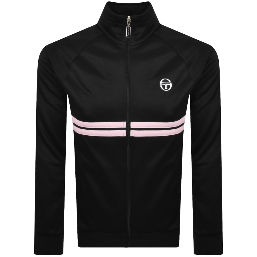 Image number 1 for Sergio Tacchini Dallas Track Top Black