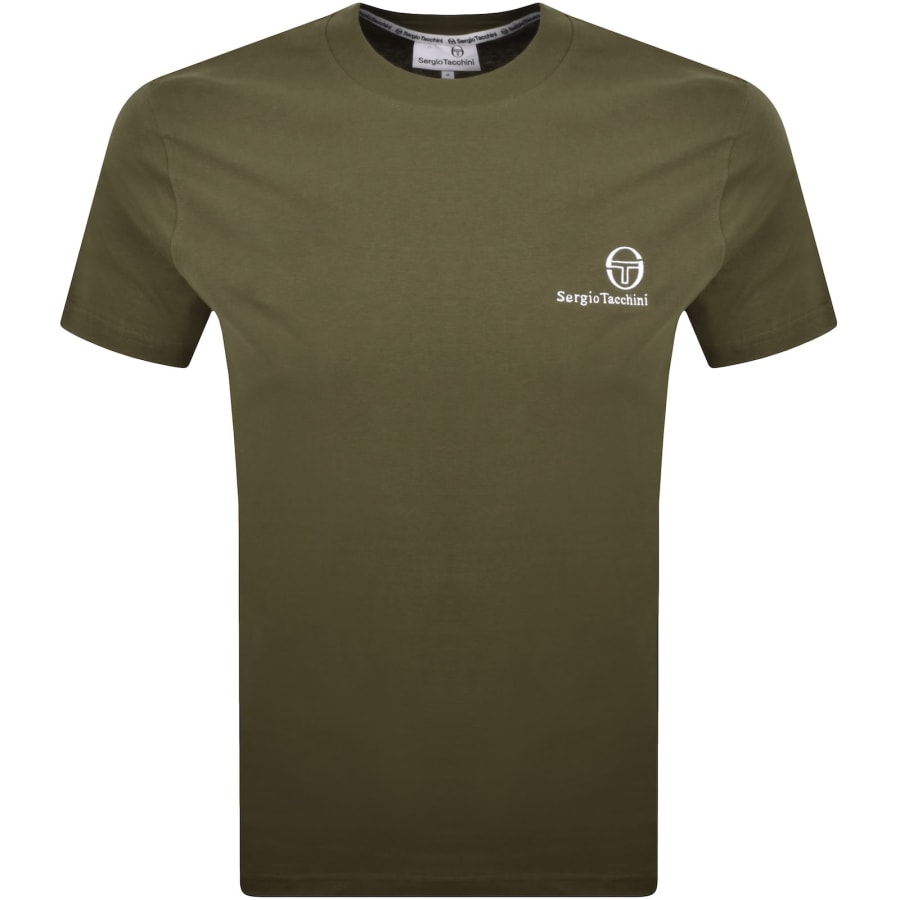 Image number 1 for Sergio Tacchini Felton T Shirt Green