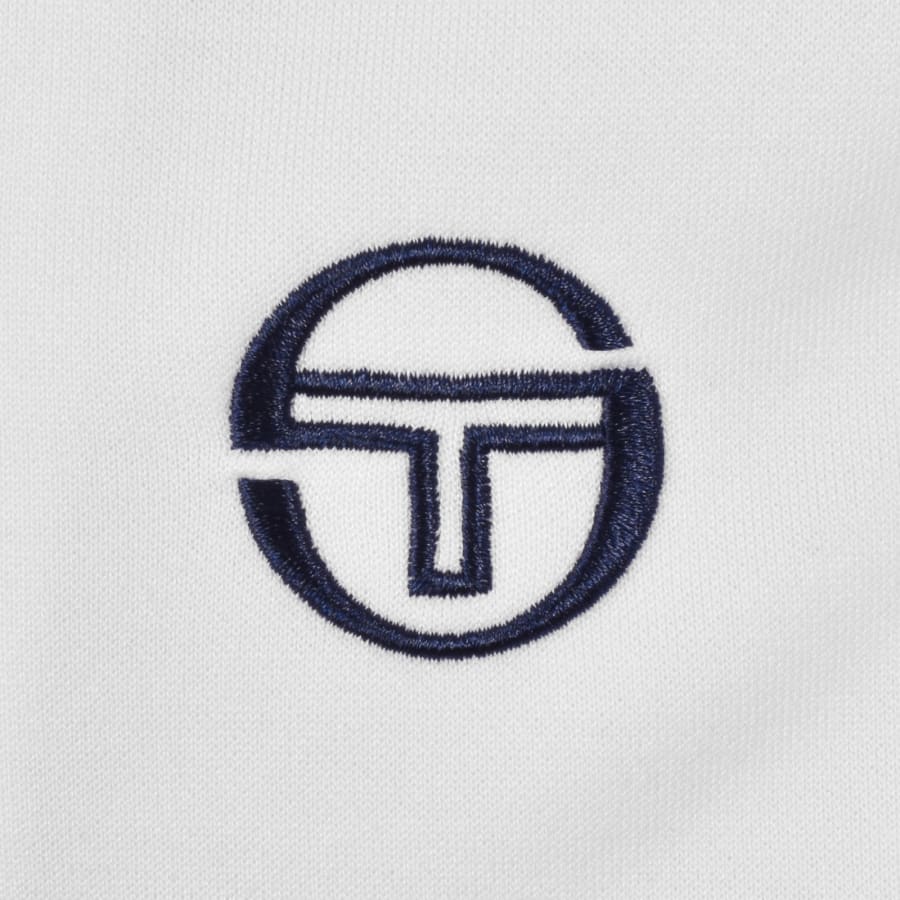Image number 3 for Sergio Tacchini Dallas Track Top White
