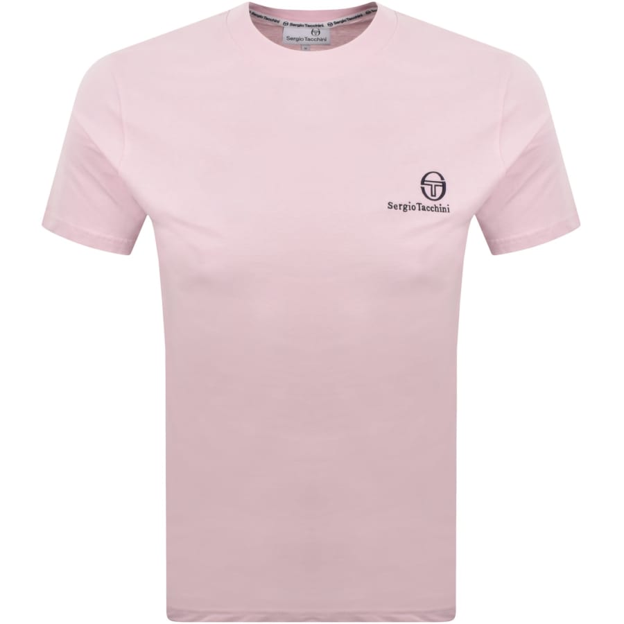 Image number 1 for Sergio Tacchini Felton T Shirt Pink