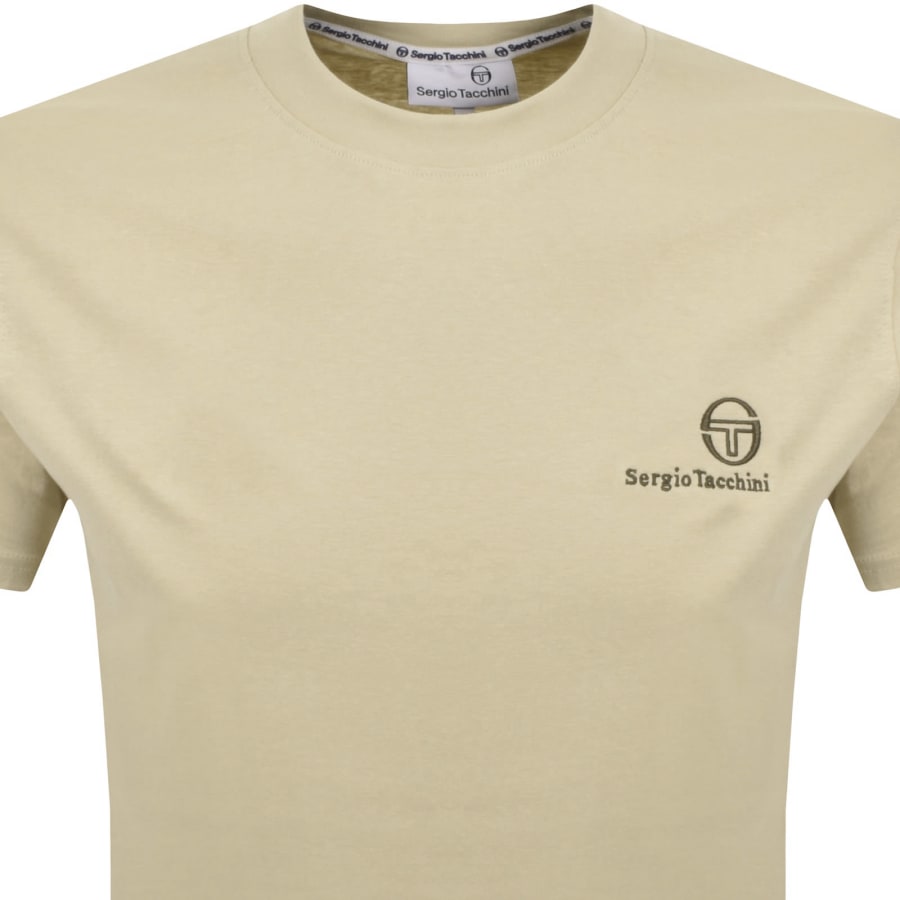 Image number 2 for Sergio Tacchini Felton T Shirt Beige