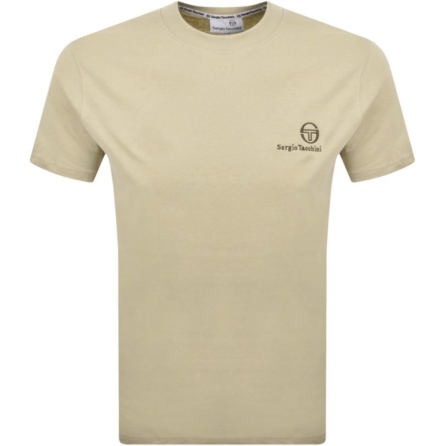 Image number 1 for Sergio Tacchini Felton T Shirt Beige