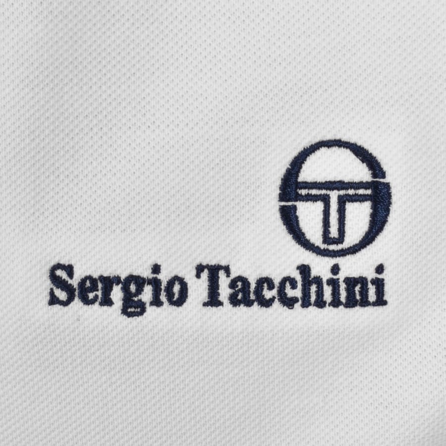 Image number 3 for Sergio Tacchini Bondi Polo T Shirt White