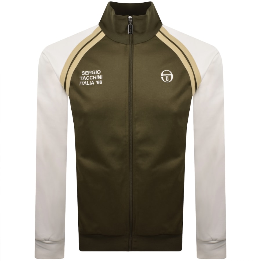Image number 1 for Sergio Tacchini Ghibli Davis Track Top Green