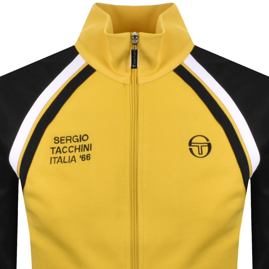 Image number 2 for Sergio Tacchini Ghibli Davis Track Top Yellow