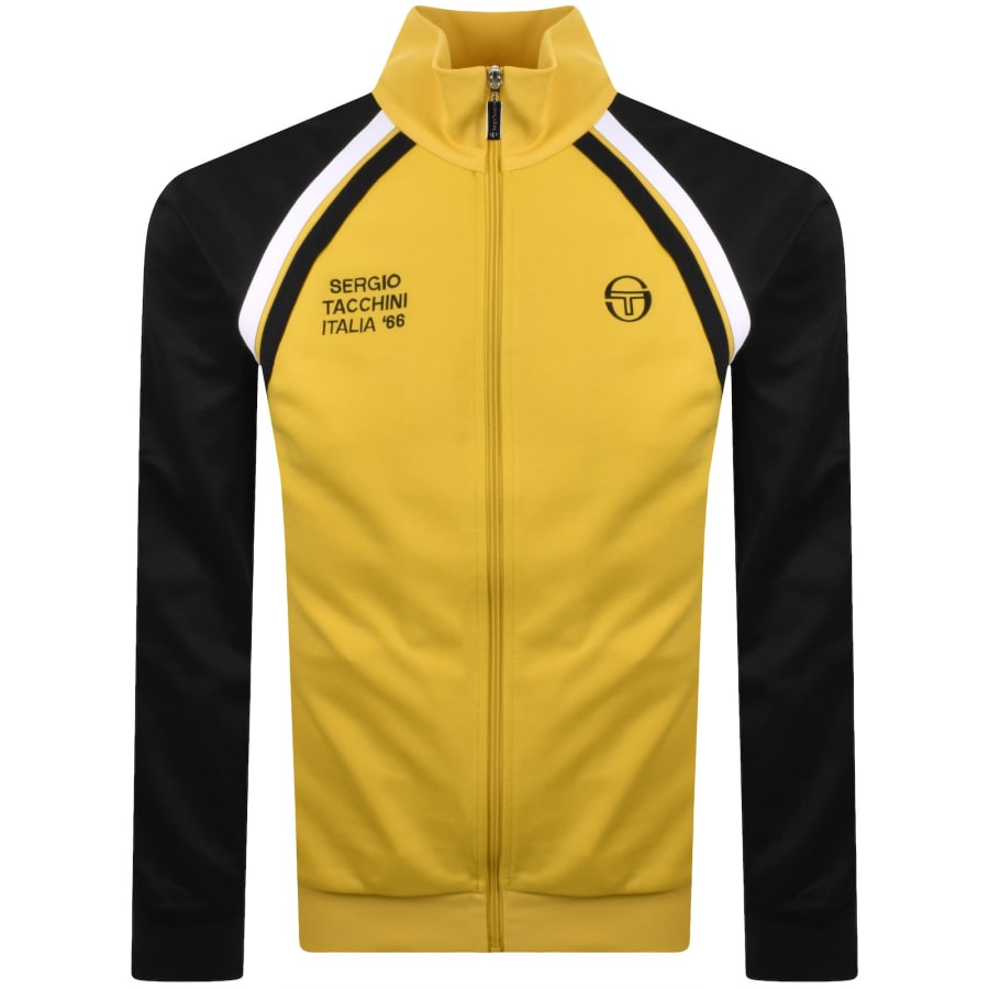 Image number 1 for Sergio Tacchini Ghibli Davis Track Top Yellow