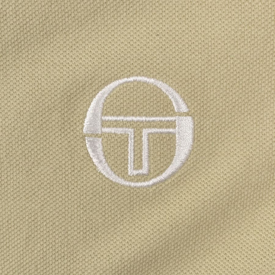 Image number 3 for Sergio Tacchini Supermac Polo T Shirt Beige