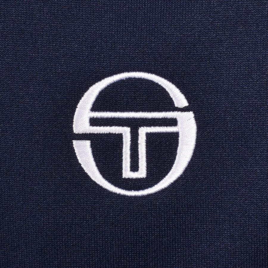 Image number 3 for Sergio Tacchini Ghibli Davis Track Top Navy