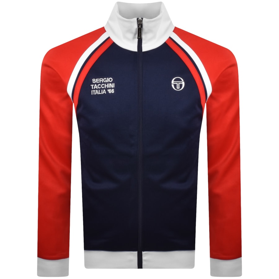 Image number 1 for Sergio Tacchini Ghibli Davis Track Top Navy