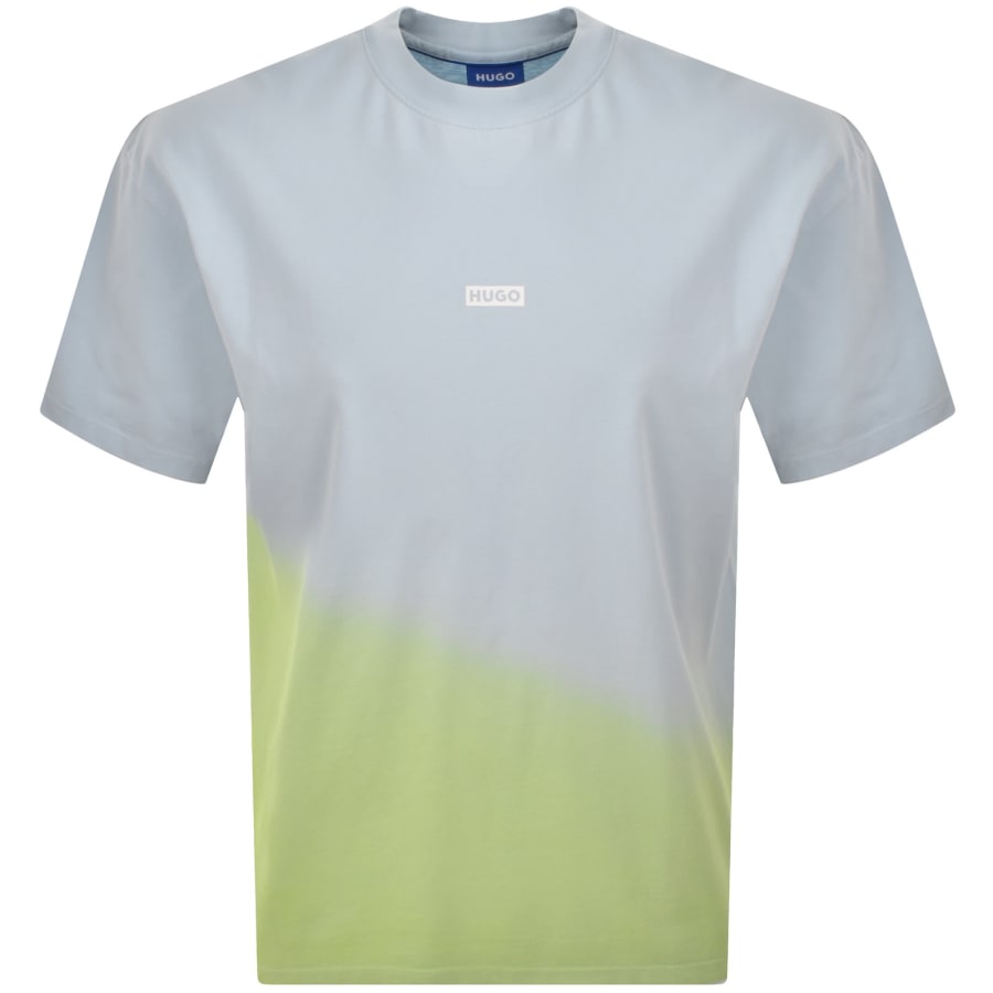 Image number 2 for HUGO Blue Nalono T Shirt Blue