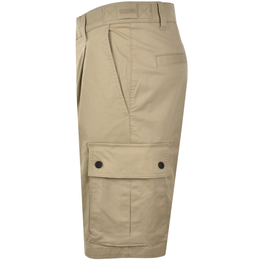Image number 4 for HUGO Craysen262 Cargo Shorts Beige