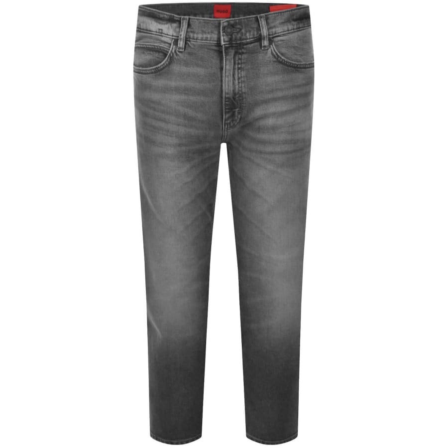 Image number 2 for HUGO 708 Slim Jeans Grey