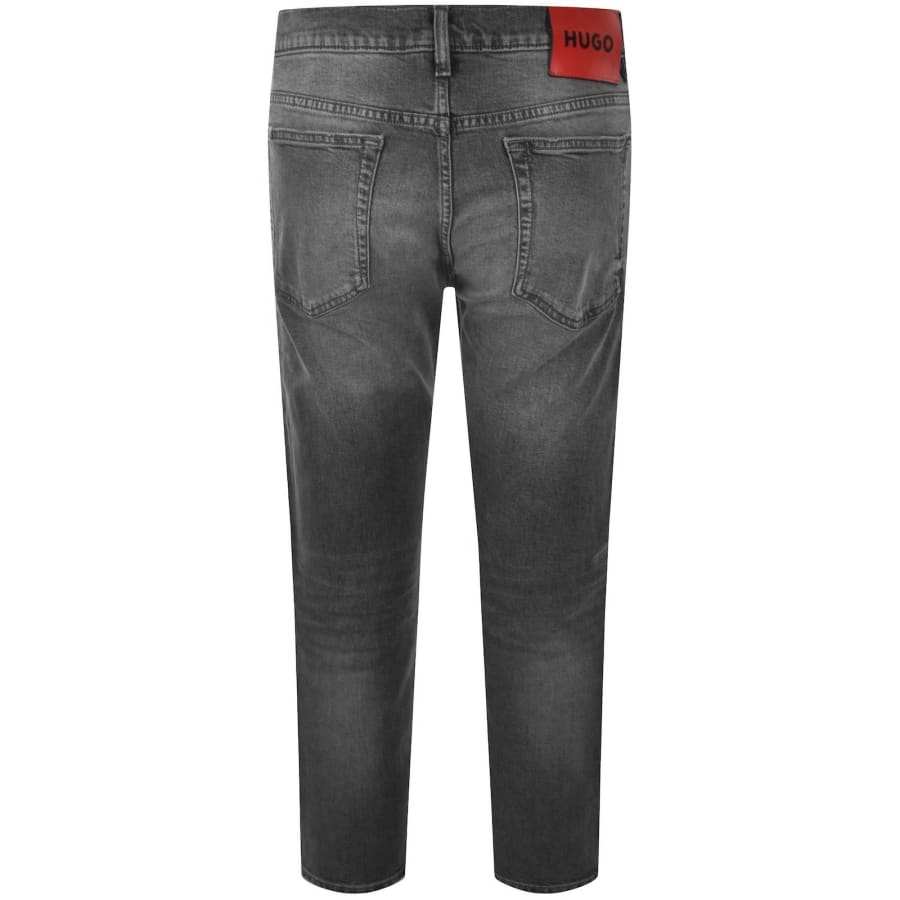 Image number 3 for HUGO 708 Slim Jeans Grey