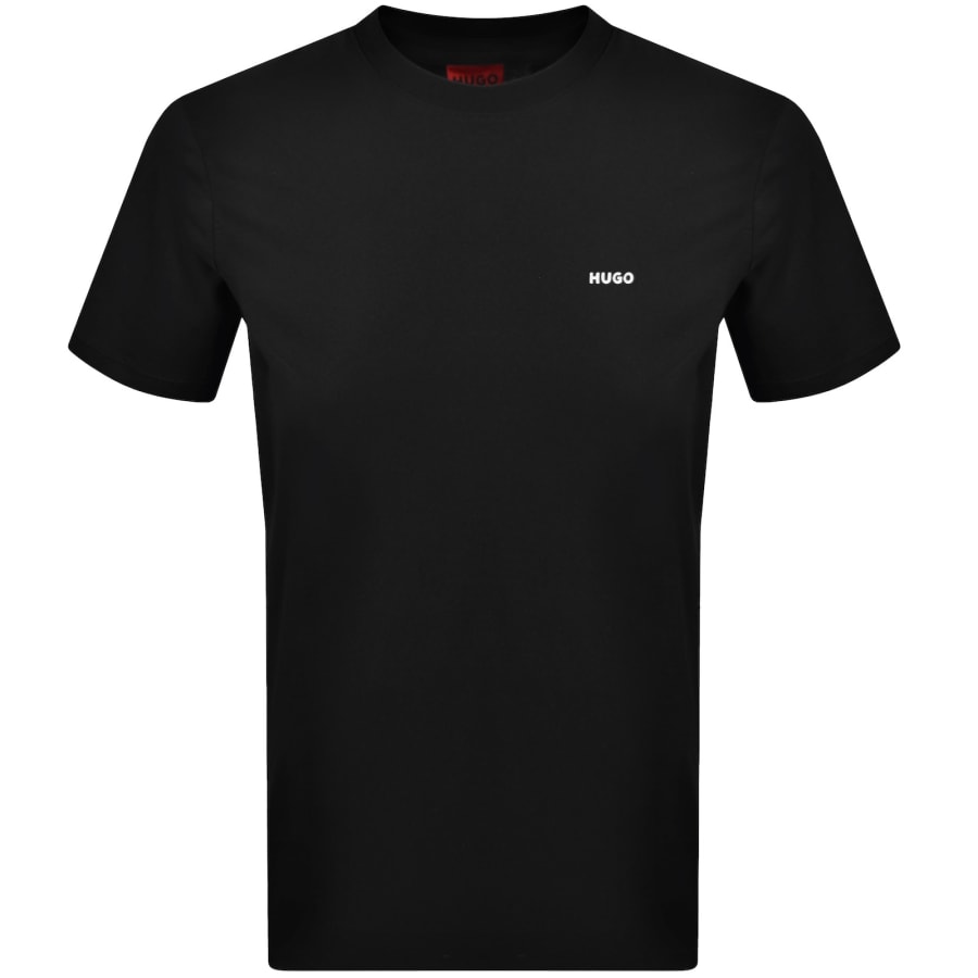 Image number 2 for HUGO Derlyns T Shirt Black
