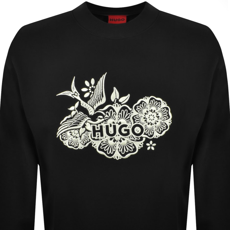 Image number 2 for HUGO Drony Sweatshirt Black