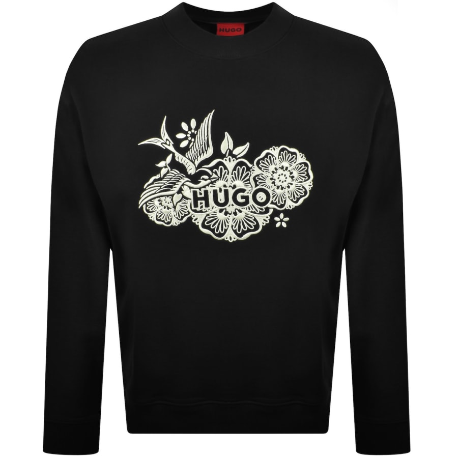 Image number 1 for HUGO Drony Sweatshirt Black