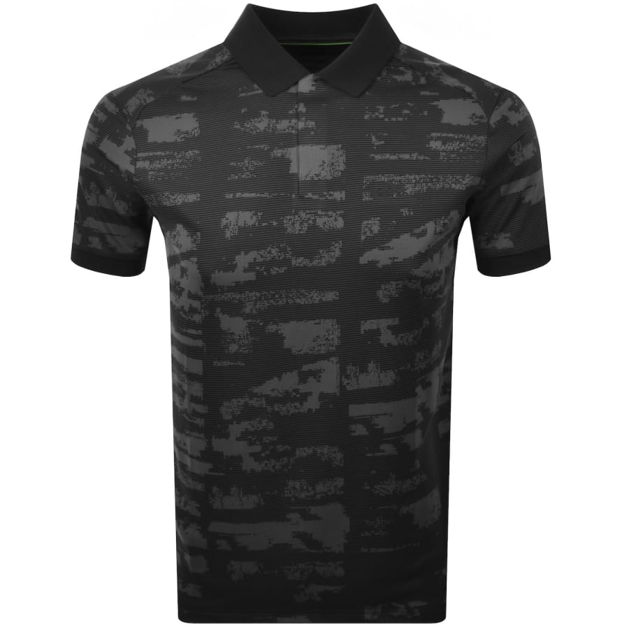 Image number 1 for BOSS PL Active Repeat Polo T Shirt Black