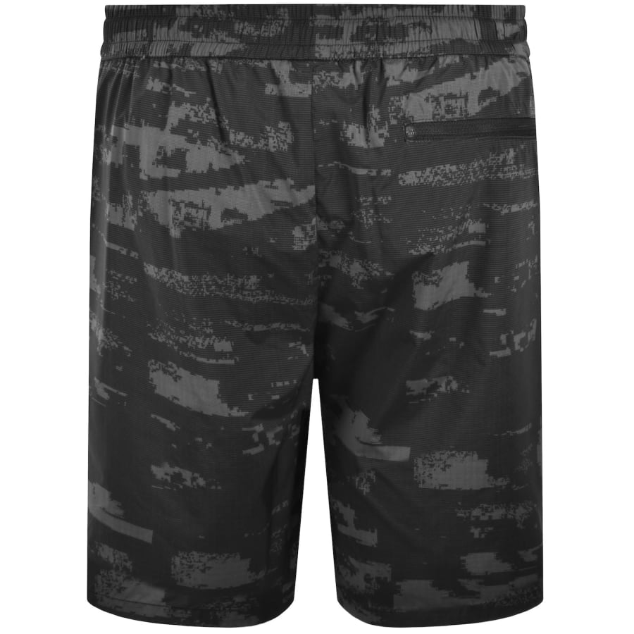 Image number 2 for BOSS SH Globe AOP Shorts Black