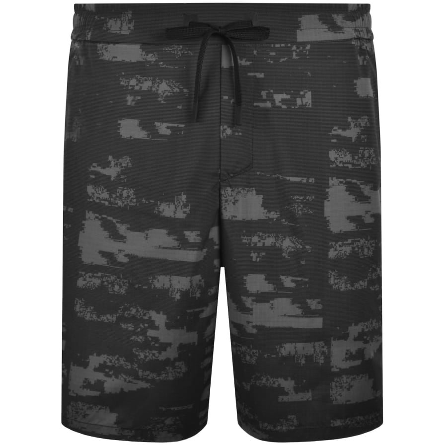 Image number 1 for BOSS SH Globe AOP Shorts Black