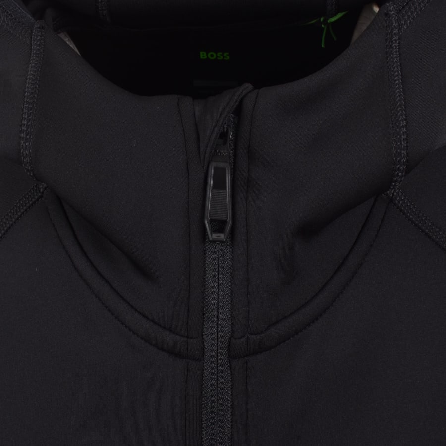 Image number 4 for BOSS Sicon Active Full Zip Hoodie Black