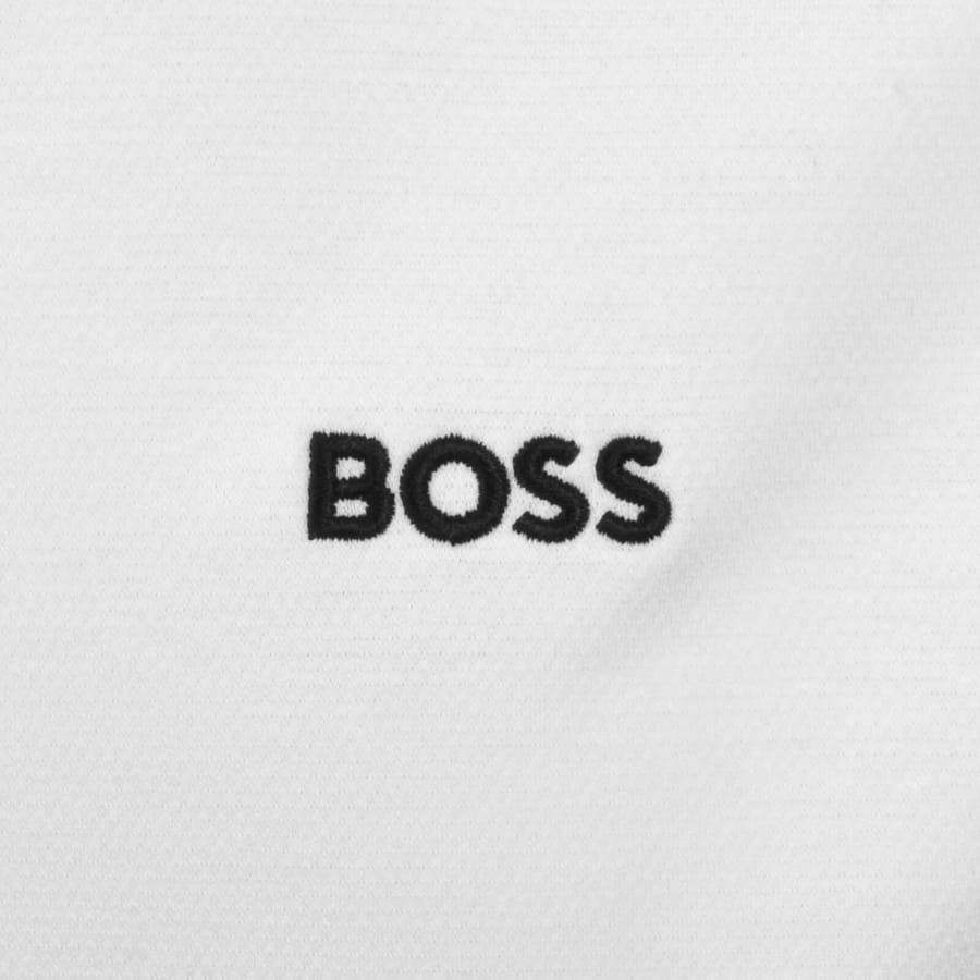 Image number 3 for BOSS ST Motion Short Sleeve Shirt White