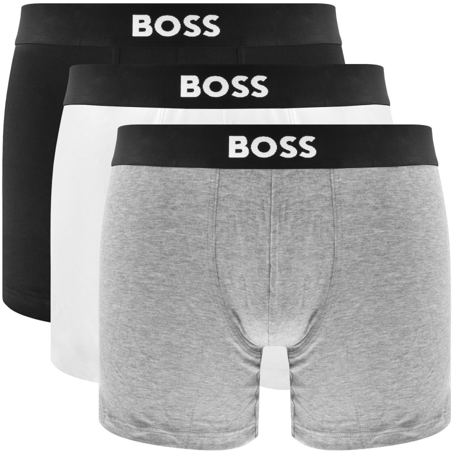 Image number 1 for BOSS Underwear 3 Pack Boxer Briefs