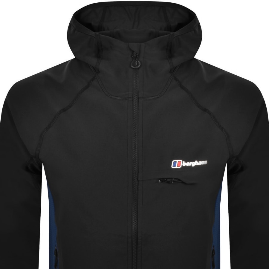 Image number 2 for Berghaus Wavertree Hooded Jacket Black