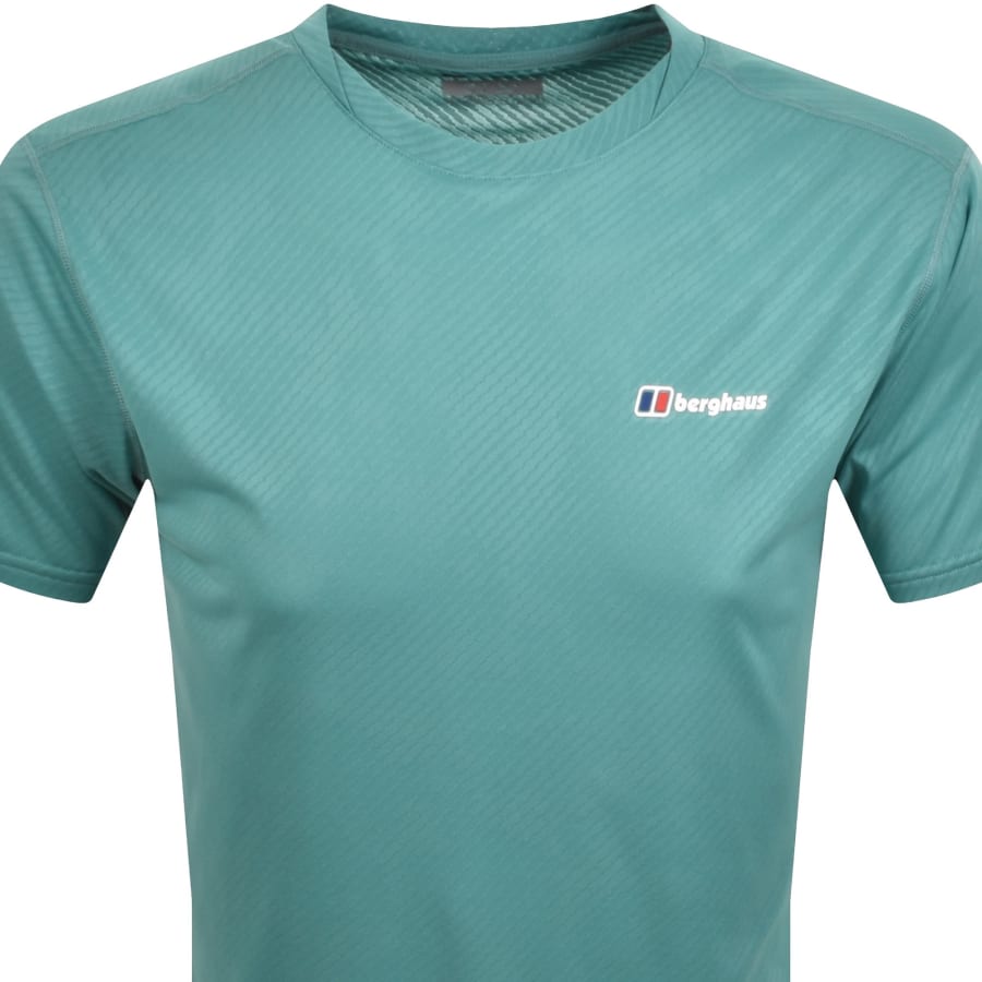Image number 2 for Berghaus Dawdon Tech T Shirt Light Blue