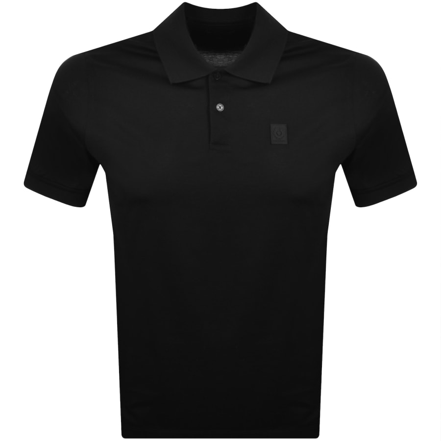Image number 1 for Belstaff Steel Polo T Shirt Black