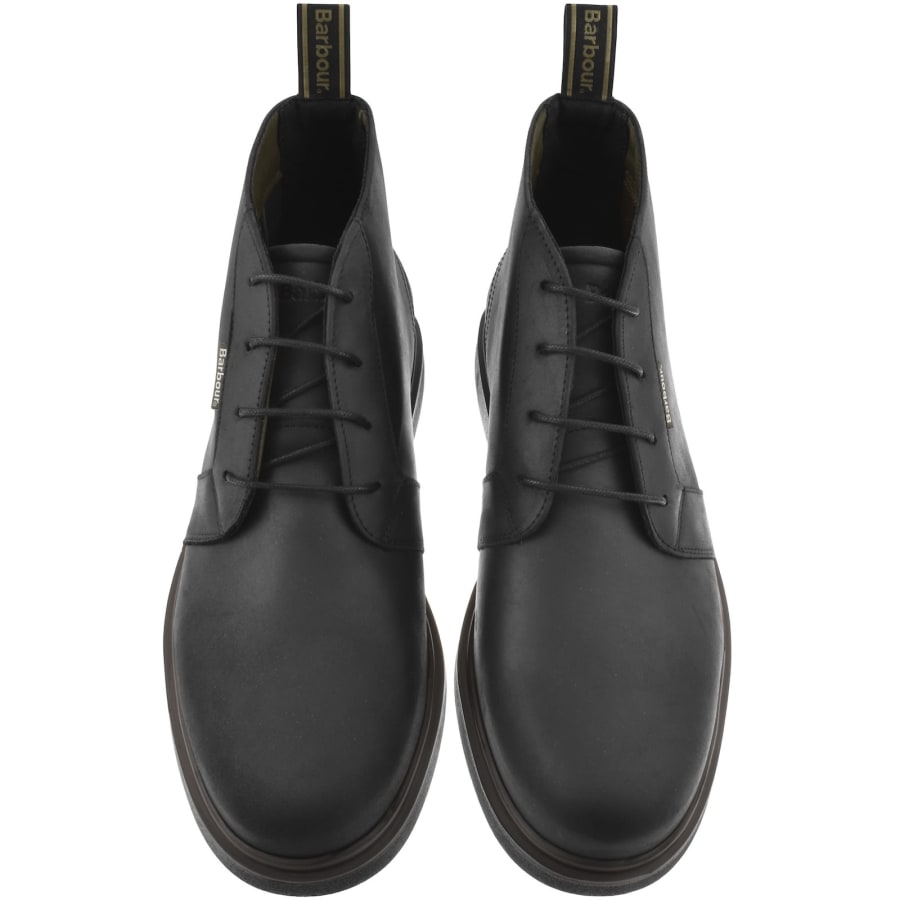 Image number 3 for Barbour Meays Chukka Boots Black