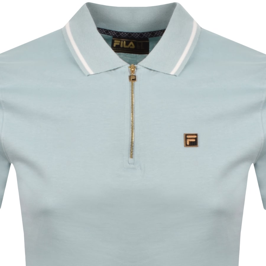 Image number 2 for Fila Lemar 2 Polo T Shirt Blue
