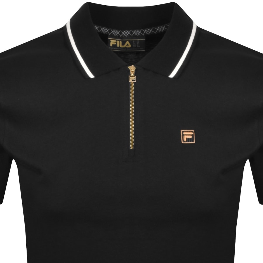 Image number 2 for Fila Lemar 2 Polo T Shirt Black