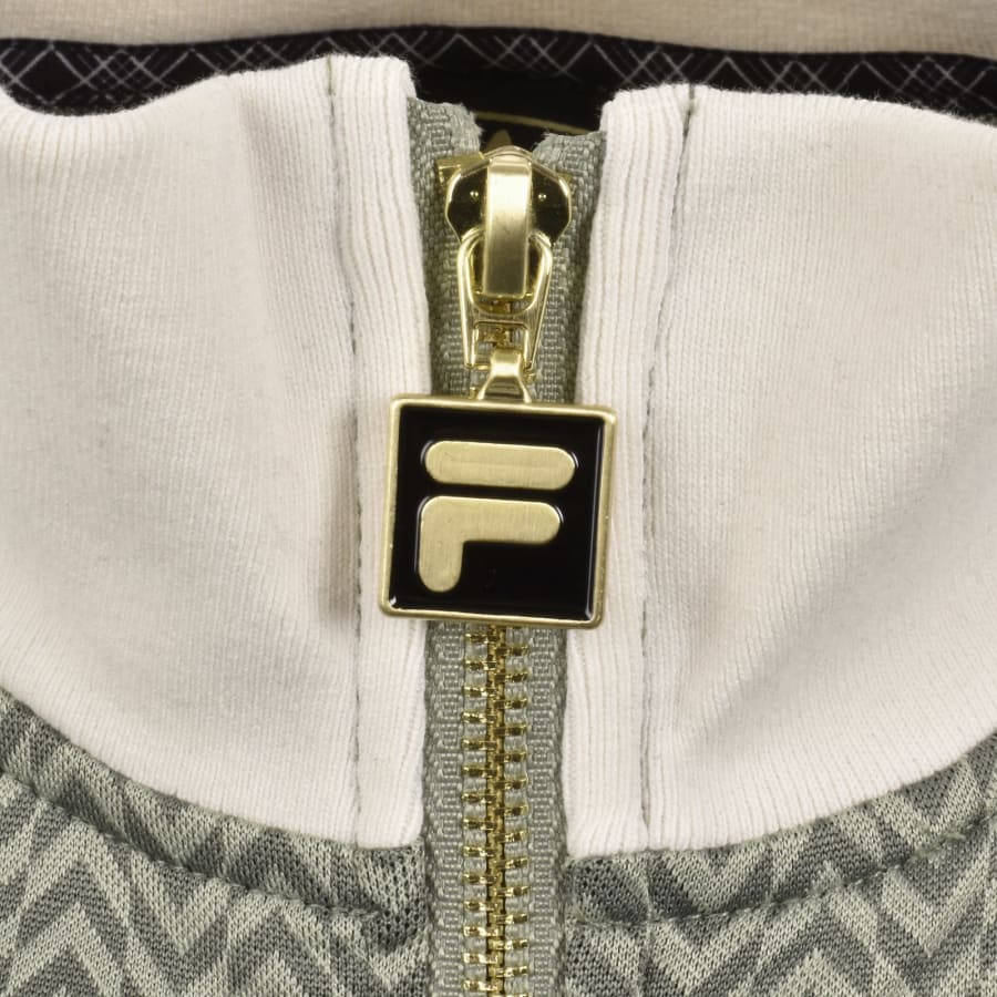 Image number 4 for Fila Mathers Track Top Green