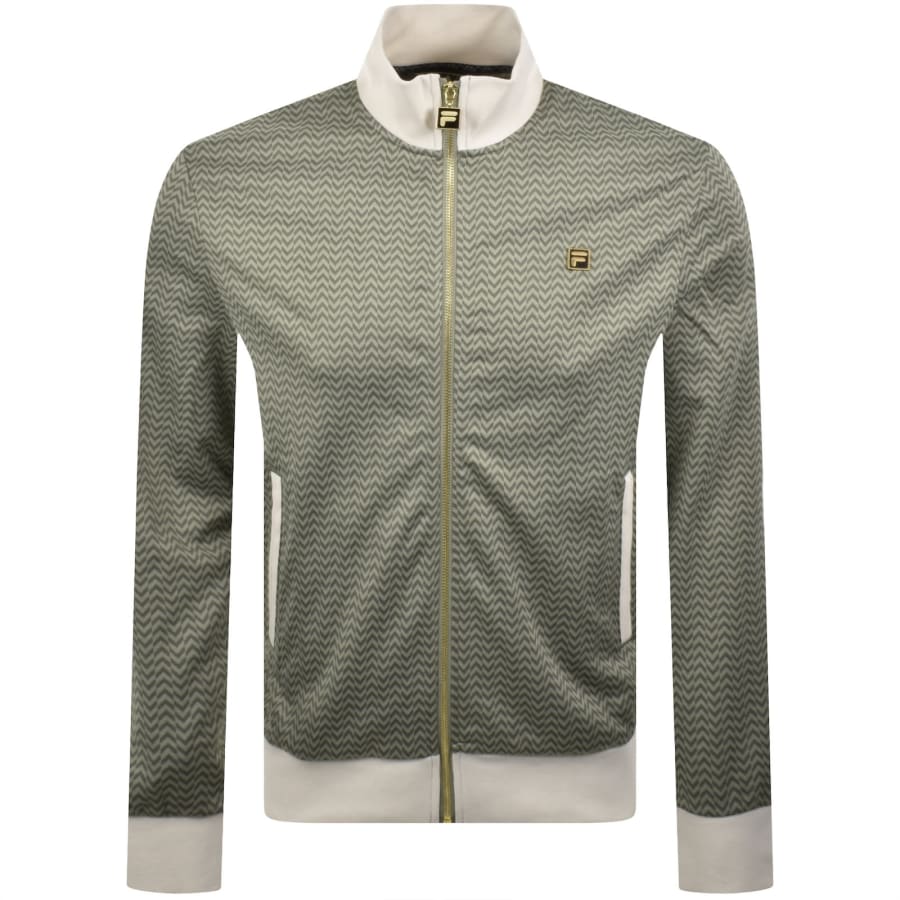 Image number 1 for Fila Mathers Track Top Green