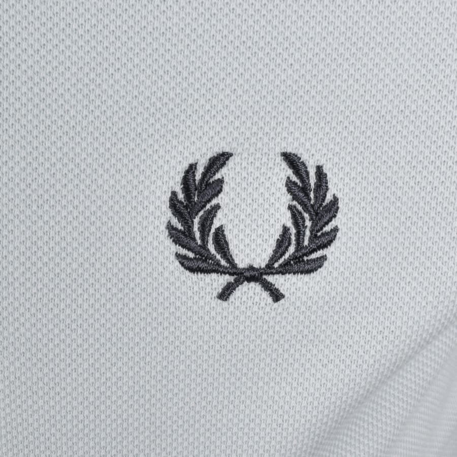 Image number 3 for Fred Perry Twin Tipped Polo T Shirt Blue