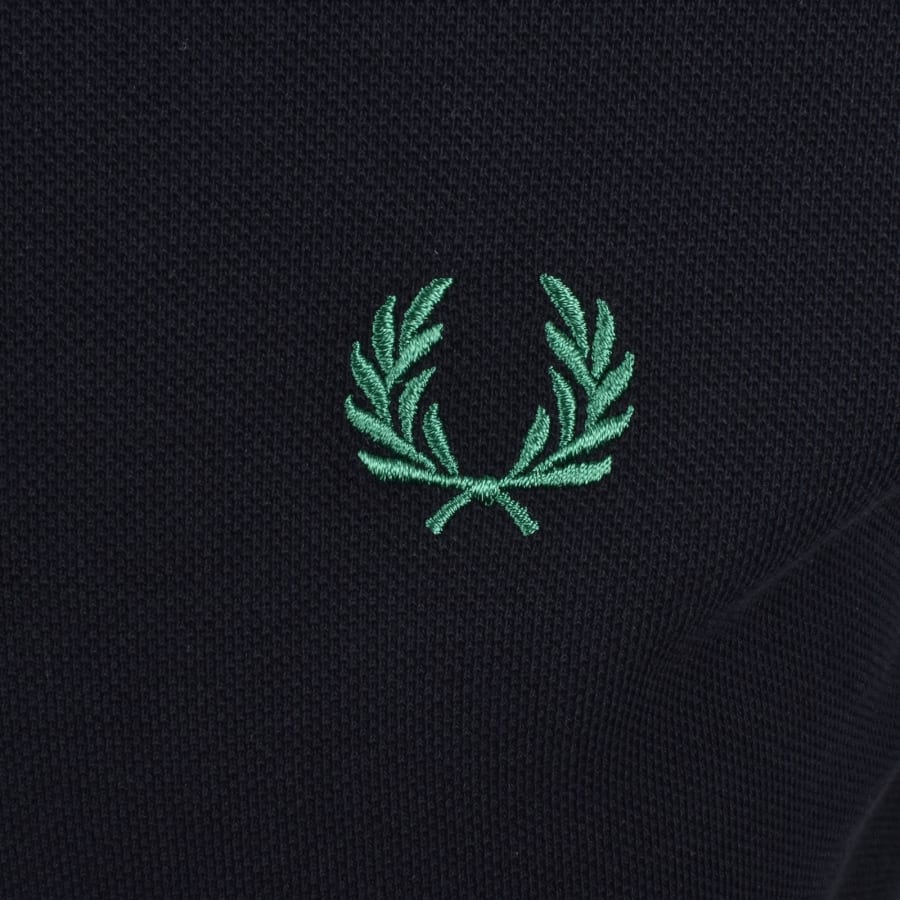 Image number 3 for Fred Perry Twin Tipped Polo T Shirt Navy