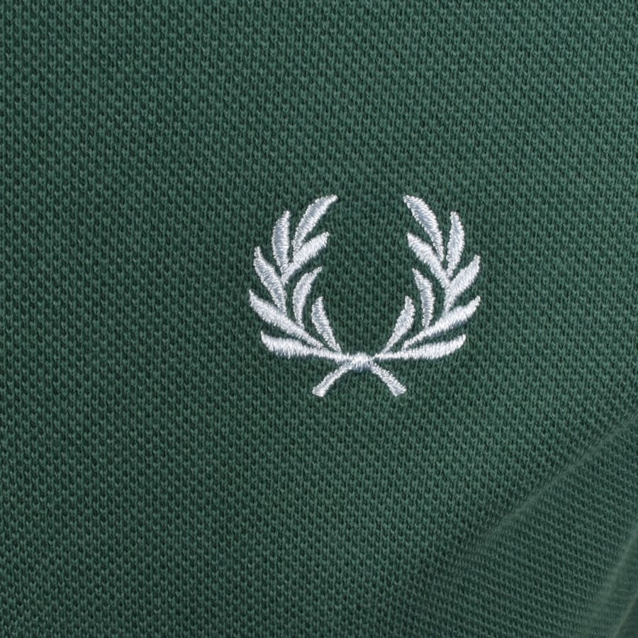 Image number 3 for Fred Perry Twin Tipped Polo T Shirt Green