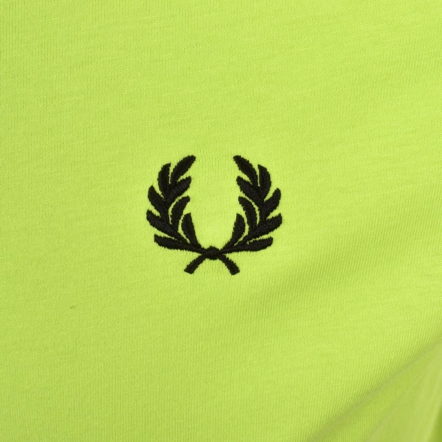Image number 3 for Fred Perry Twin Tipped T Shirt Green