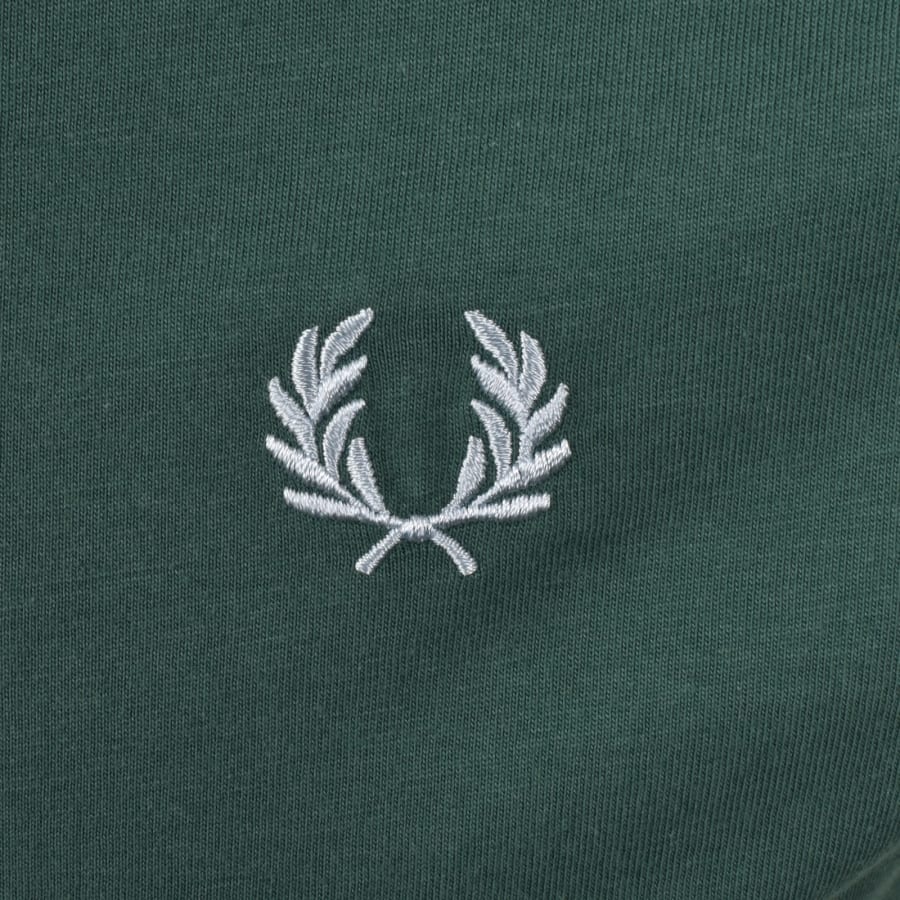 Image number 3 for Fred Perry Twin Tipped T Shirt Green