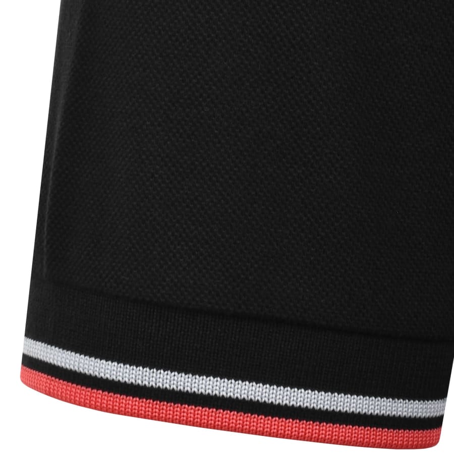Image number 5 for Fred Perry Twin Tipped Polo T Shirt Black