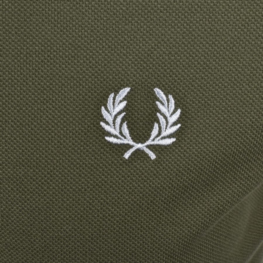 Image number 3 for Fred Perry Twin Tipped Polo T Shirt Green