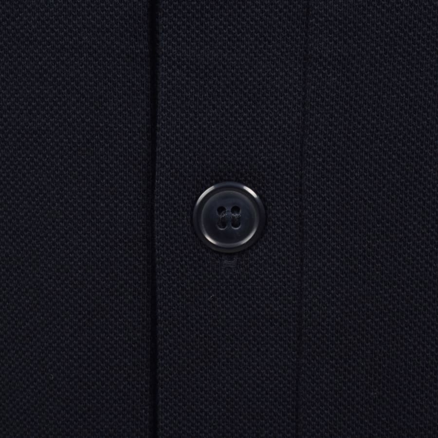 Image number 4 for Fred Perry Button Through Polo Shirt Navy