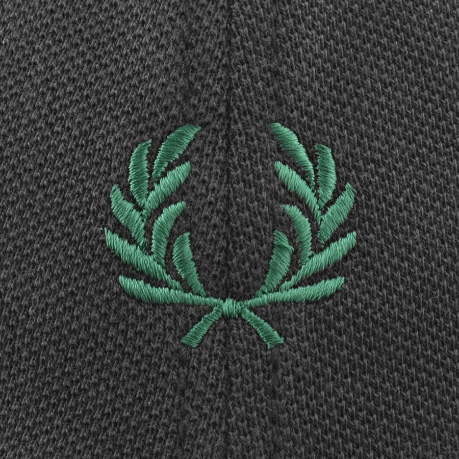 Image number 4 for Fred Perry Pique Classic Cap Grey
