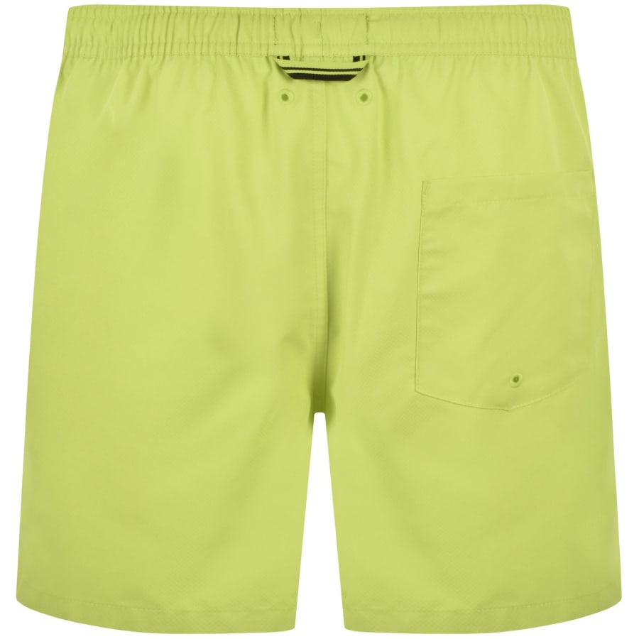 Image number 2 for Fred Perry Swim Shorts Citron Green