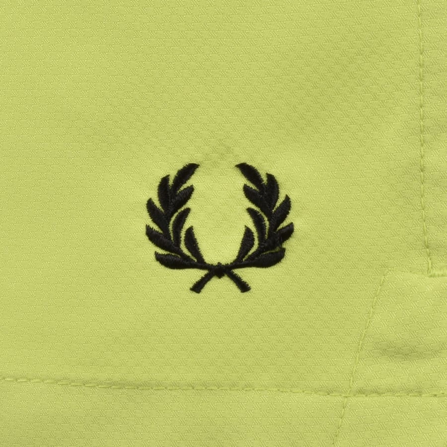 Image number 3 for Fred Perry Swim Shorts Citron Green