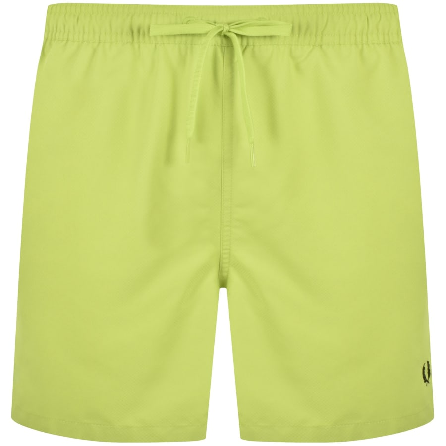 Image number 1 for Fred Perry Swim Shorts Citron Green