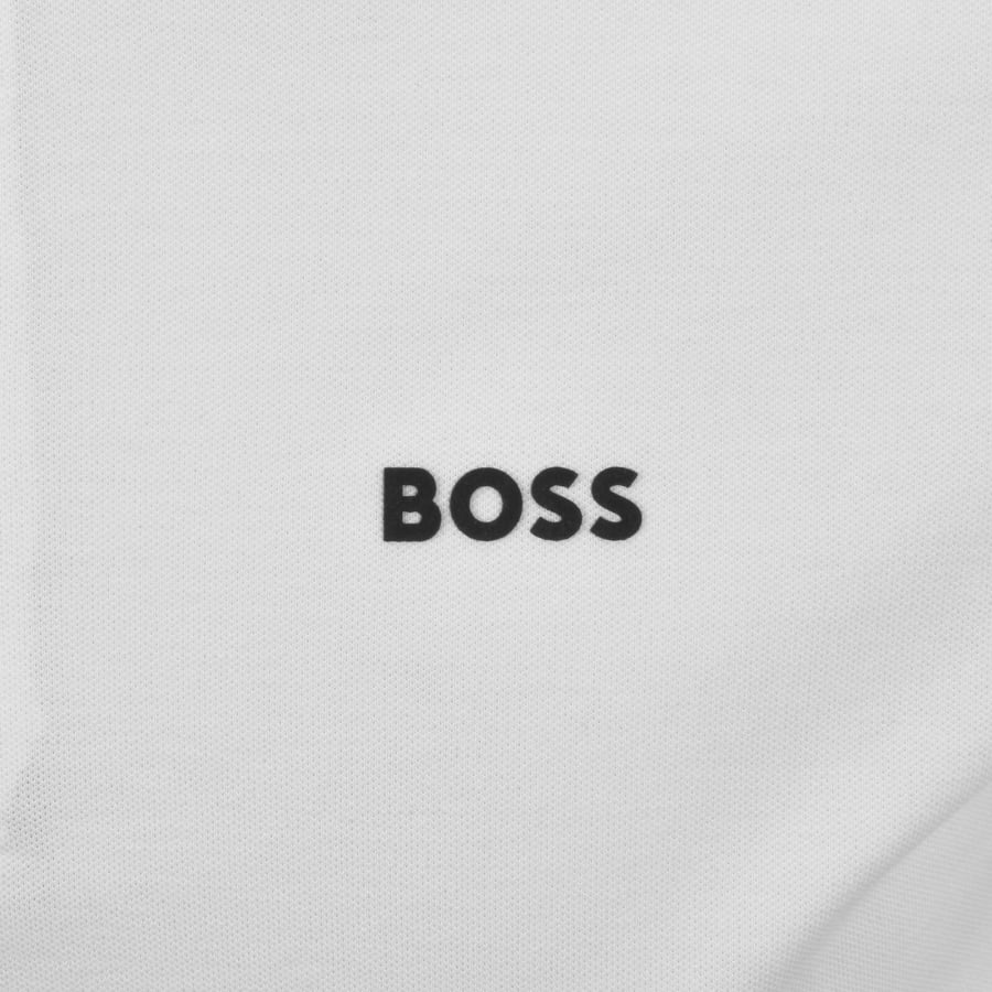 Image number 3 for BOSS Slim Fit Philix Polo T Shirt White