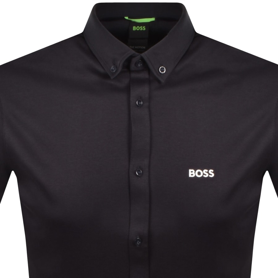 Image number 2 for BOSS ST Motion Short Sleeve Shirt Navy