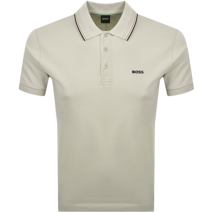 Image number 1 for BOSS Birdie Paule Polo T Shirt Beige