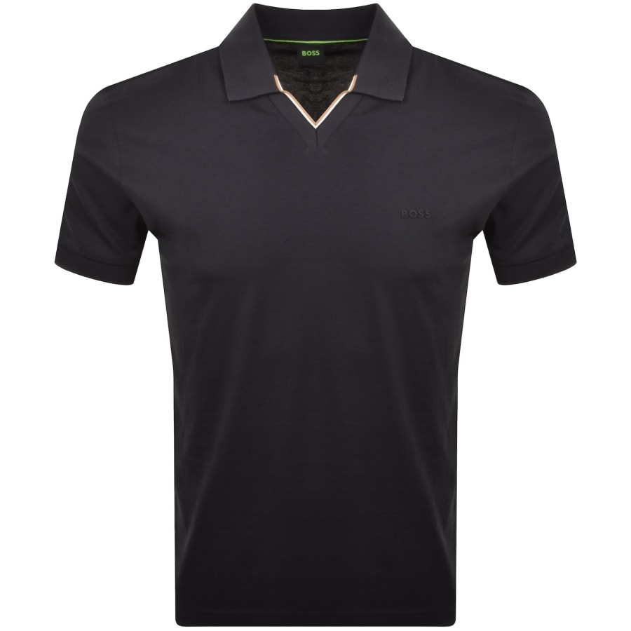 Image number 1 for BOSS PL GOC Birdie Polo T Shirt Dark Blue